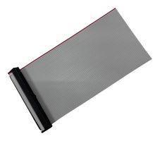 MP012778 - Ribbon Cable, IDC Receptacle to Free End, 60 Ways, 11.81 ", 300 mm, 2.54 mm - MULTICOMP PRO