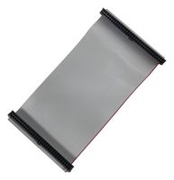 MP012867 - Ribbon Cable, IDC Receptacle to IDC Receptacle, 64 Ways, 9.84 ", 250 mm, 2.54 mm - MULTICOMP PRO