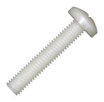 MP013092 - Screw, Pan Head Phillips, M4, Nylon (Polyamide) / Fibre Reinforced, 6 mm Length - MULTICOMP PRO
