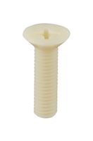MP013112 - Screw, Flat / Countersunk Head Phillips, M3, Nylon (Polyamide) / Fibre Reinforced, 12 mm Length - MULTICOMP PRO