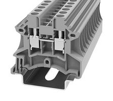 MP012875 - DIN Rail Mount Terminal Block, 2 Ways, 22 AWG, 10 AWG, 4 mm², Screw, 32 A - MULTICOMP PRO