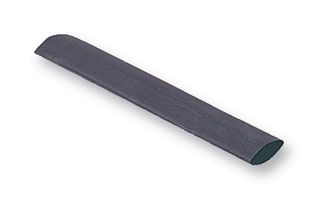 MP012957 - Heat Shrink Tubing, 2:1, 0.047 ", 1.2 mm, Black, 3.28 ft, 1 m - MULTICOMP PRO
