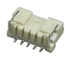 MP013281 - Pin Header, Wire-to-Board, 2 mm, 1 Rows, 5 Contacts, Surface Mount Right Angle, MP W2B LOCK 2MM - MULTICOMP PRO