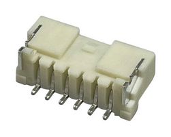 MP013282 - Pin Header, Wire-to-Board, 2 mm, 1 Rows, 6 Contacts, Surface Mount Right Angle, MP W2B LOCK 2MM - MULTICOMP PRO