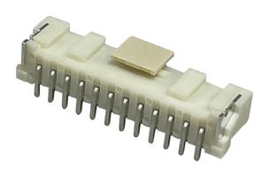 MP013297 - Pin Header, Wire-to-Board, 2 mm, 1 Rows, 12 Contacts, Surface Mount Straight, MP W2B LOCK 2MM - MULTICOMP PRO