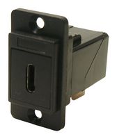 MP-CP30756 - USB Adapter, R/A, Black, USB Type C Receptacle, USB Type C Plug, USB 3.1 - MULTICOMP PRO