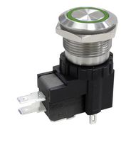 MPW19-A0F0E624-A3ZA - Vandal Resistant Switch, 24 V LED, MP Vandal Resistant Switches Momentary, 19 mm, SPDT, Momentary - MULTICOMP PRO