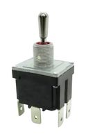 MP1HAD5T1B1M1N1S-5 - Toggle Switch, Sealed, On-Off-(On), DPDT, Non Illuminated, MP Toggle Switches DPDT, Panel Mount - MULTICOMP PRO