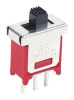 MP5FS3S102M2QES - Slide Switch, Subminiature, SPDT, On-Off-On, Through Hole, MP Slide Switches, 3 A, 120 V - MULTICOMP PRO