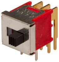 MP5FD1S102M6RES - Slide Switch, Subminiature, DPDT, On-None-On, Through Hole, Right Angle, MP Slide Switches, 20 V - MULTICOMP PRO