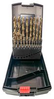 MP013270 - Twist Drill Bit Set, HSS, Cobalt Rolled Straight Shank, 19 Pieces of 1 mm to 10 mm - MULTICOMP PRO