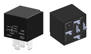 MPCMA36-DC12V-A-R - Automotive Relay, 12 VDC, 40 A, SPST-NO, Through Hole, Quick Connect, MP Automotive Relays - MULTICOMP PRO