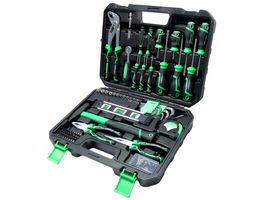 MP013668 - Tool Set, 183-Pcs of Screwdriver, Bit & Ratchet Handle, Pliers, Hex Key, 5M Tape, Hammer, Fasteners - MULTICOMP PRO