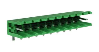 MCPTB9358/10AO - Terminal Block, Header, 5.08 mm, 10 Ways, 12 A, 320 V, Through Hole Right Angle - MULTICOMP PRO
