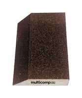 MP013569 - Sanding Sponge, P60 Grit, 100mm x 70mm x 25mm Size, Aluminium Oxide - MULTICOMP PRO