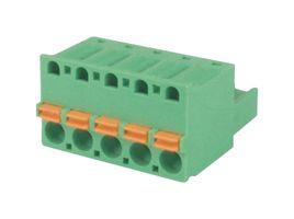 MP011174 - Pluggable Terminal Block, 5.08 mm, 6 Ways, Push In - MULTICOMP PRO