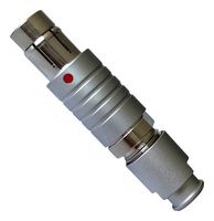 MCP-M0P102S52B-IP68 - Circular Connector, Standard Circular Connector, MP IP68 Metal Push Pull Series, Cable Mount Plug - MULTICOMP PRO