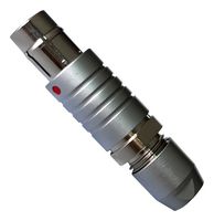 MCP-M1P106S52-IP68 - Circular Connector, Standard Circular Connector, MP IP68 Metal Push Pull Series, Cable Mount Plug - MULTICOMP PRO