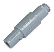 MCP-P1PG06SG52B - Circular Connector, Standard Circular Connector, MCP IP50 Push Pull, Cable Mount Plug, 6 Contacts - MULTICOMP PRO