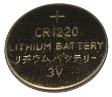 CR1220 - Battery, 3 V, 1220, Lithium, 38 mAh, Pressure Contact, 300 - MULTICOMP PRO
