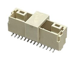 MP013833 - Pin Header, Wire-to-Board, 1 mm, 1 Rows, 14 Contacts, Surface Mount Straight - MULTICOMP PRO