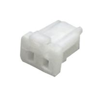 MP013835 - Connector Housing, Natural, Nylon 6.6, MP 1MM Lock Wire-to-Board, Receptacle, 2 Ways, 1 mm - MULTICOMP PRO