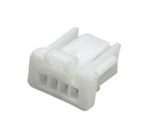 MP013836 - Connector Housing, Natural, Nylon 6.6, MP 1MM Lock Wire-to-Board, Receptacle, 3 Ways, 1 mm - MULTICOMP PRO
