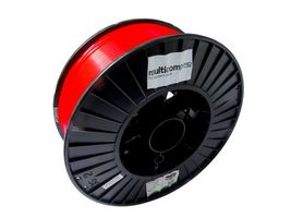 MP013792 - 3D Printer Filament, Red, 1.75mm, PLA+, 210°C to 230°C, 3kg - MULTICOMP PRO