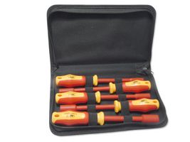 MP013878 - Nut Driver Set, 1KV, 5 Pieces of 6x125mm, 7x125mm, 8x125mm, 10x125mm, 13x125mm Driver Set - MULTICOMP PRO