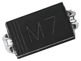 1N4007"GS1J/M5 - Standard Recovery Diode, 600 V, 1 A, Single, 1.1 V, 2.5 µs, 30 A - MULTICOMP PRO