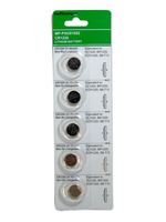 MP-PSG91082 - Battery, 3 V, 1220, Lithium Manganese Dioxide, 36 mAh, Pressure Contact, 5 - MULTICOMP PRO