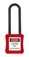 MP014041 - Padlock, 6.2mm Dia, Nylon (Polyamide) Lock and Shackle, -30 °C to 120°C - MULTICOMP PRO