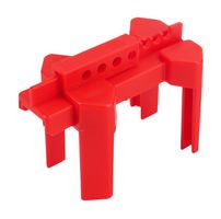 MP014063 - Ball Valve Lockout, PP (Polypropylene), 13 to 64mm,  Red - MULTICOMP PRO