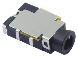 MP014724 - Phone Audio Connector, Mid Mount, 6 Contacts, Jack, 3.5 mm, Through Hole Mount Right Angle - MULTICOMP PRO