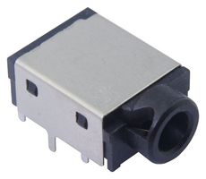 MP014725 - Phone Audio Connector, Top Mount, 6 Contacts, Jack, 3.5 mm, Through Hole Mount Right Angle - MULTICOMP PRO