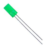 L453XGD - LED, AlInGaP, Green, Through Hole, 2mm x 5mm, 20 mA, 2.1 V, 570 nm - MULTICOMP PRO