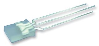 L239PURXGW - LED, AlInGaP, Ultra Red, Green, Through Hole, 120 °, Rectangular, UR 20mA, G 20mA - MULTICOMP PRO