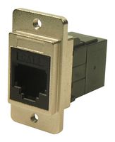 MP-CP30724M440 - In-Line Adapter, Cat3, Nickel Frame, Adapter, In-Line, RJ12, RJ12, MP Dual Slim Feedthrough Series - MULTICOMP PRO