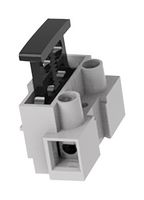 MP015247 - Panel Mount Barrier Terminal Block, 1 Row, 1 Way, Range 22 AWG to 14 AWG, 10 mm, 6.3 A - MULTICOMP PRO