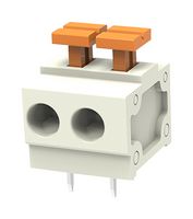 MP015249 - Pluggable Terminal Block, Pitch 5 mm, 2 Ways, 30 AWG to 16 AWG, 1.5 mm², Push In, 10A/320V - MULTICOMP PRO