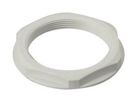 MP015350 - Locknut, Gray, M25 x 1.5, Nylon (Polyamide), 6 mm - MULTICOMP PRO
