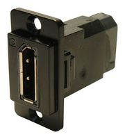 MP-CP30733MB - DVI to HDMI Audio / Video Adapter, Black Metal Frame, DisplayPort Receptacle - MULTICOMP PRO