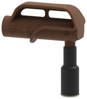 MP-RA11MAG-BRO - Test Accessory, Brown, 1.5kV, 4A, 4mm Socket to Magnetic Adapter - MULTICOMP PRO