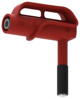 MP-RA6.6MAG-R - Test Accessory, Red, 1.5kV, 4A, 4mm Socket to Magnetic Adapter - MULTICOMP PRO