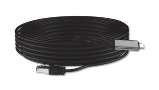 MP015554 - Computer Cable, 1 Gbps, USB Type C Plug, RJ45 Plug, 16.4 ft, 5 m, Black - MULTICOMP PRO