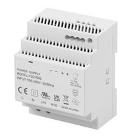 MP100S-2404170 - AC/DC DIN Rail Power Supply (PSU), ITE, Industrial & Household, 1 Output, 100 W, 24 VDC, 4.17 A - MULTICOMP PRO