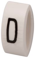 MP015595 - Wire Marker, K-Type, Carrier, D, Black, White, 6mm, 7 mm - MULTICOMP PRO