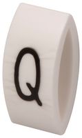 MP015610 - Wire Marker, K-Type, Carrier, Q, Black, White, 6mm, 7 mm - MULTICOMP PRO