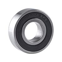 MP-6204-2RS - Ball Bearing, Deep Groove, 20mm Internal Diameter, 47mm External Diameter, 14mm Width, Steel - MULTICOMP PRO
