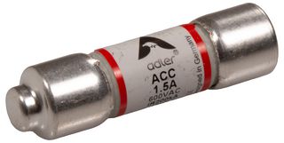 MP015689 - Fuse, Industrial / Power, MP Power ACC Series, 1.5 A, 600 V, 300 V, 10mm x 38mm - MULTICOMP PRO